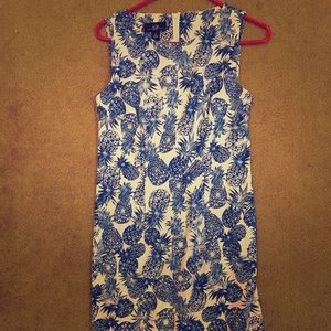 Blue Pineapple Dress